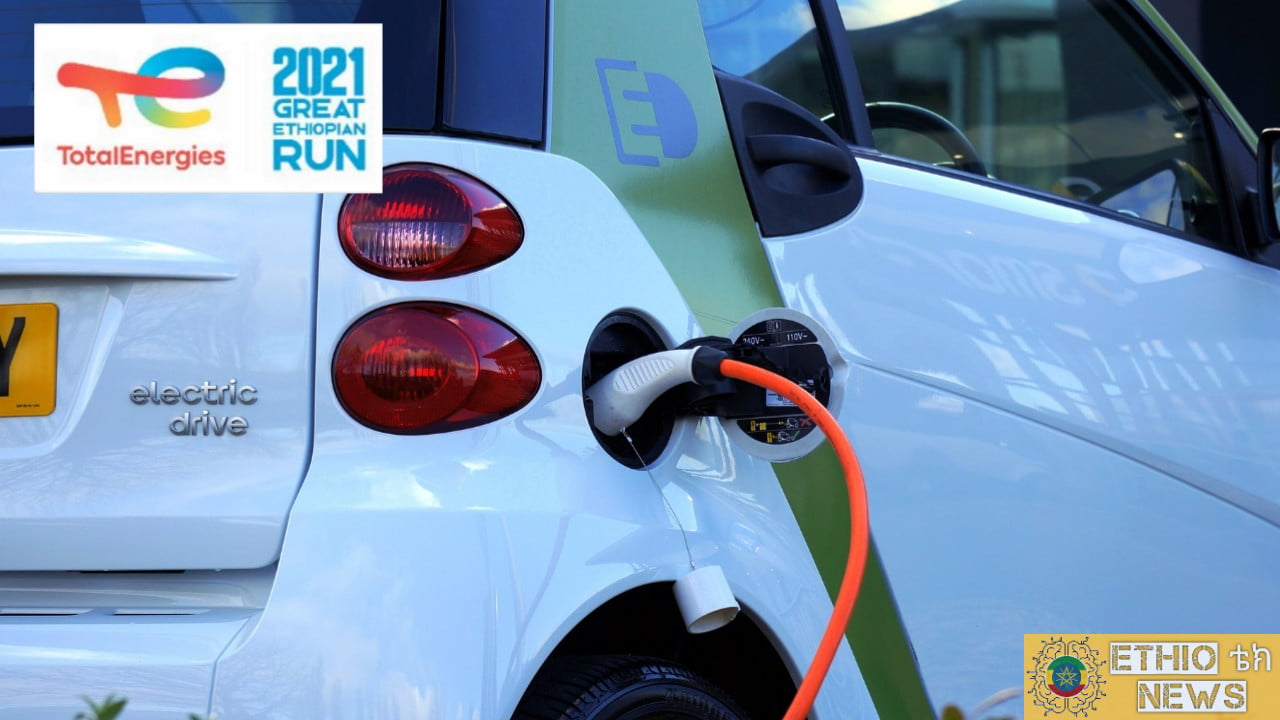 Electric cars to lead out races at Great Ethiopian Run. ETHIO ቴክ with JayP